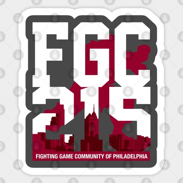 Philly FGC Sticker by DOWX_20